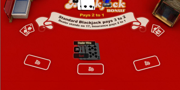 Blackjack Bonus MCPcom 1x2Gaming3