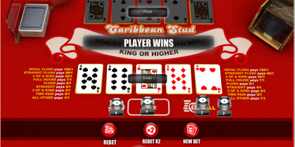 Caribbean Stud Poker MCPcom 1x2Gaming3