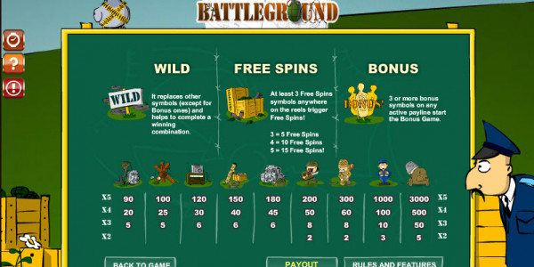 Battleground Spins MCPcom Gamesos pay