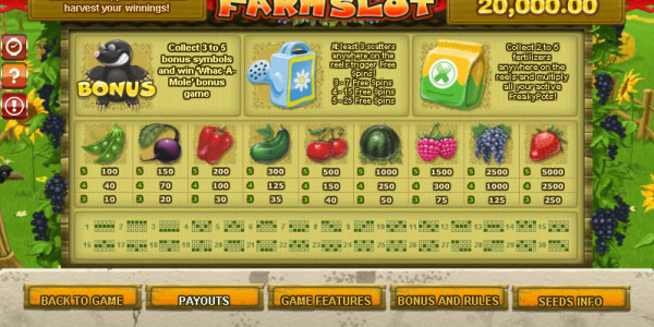 Farm Slot MCPcom Gamesos pay