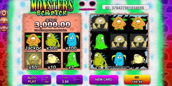 Monsters Scratch MCPcom Gamesos3