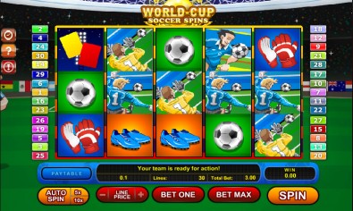 World-Cup Soccer Spins MCPcom Gamesos