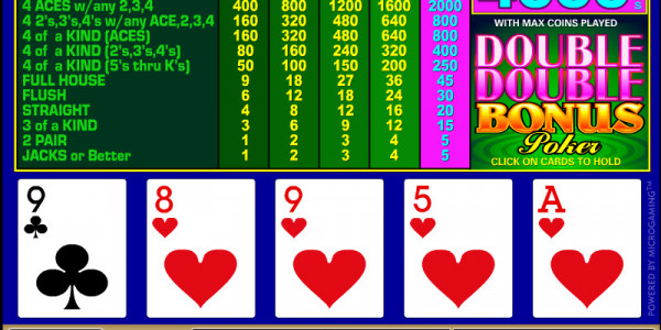 Double Double Bonus Poker MCPcom Microgaming2