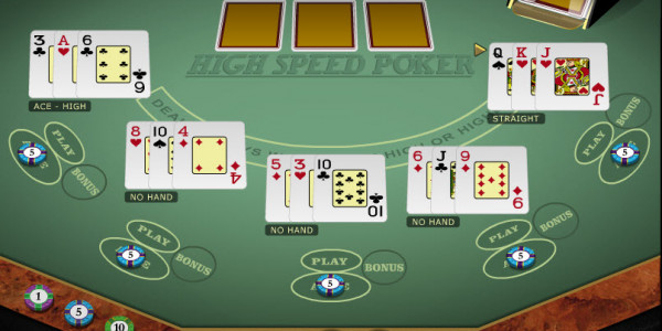 High Speed Poker MCPcom Microgaming2