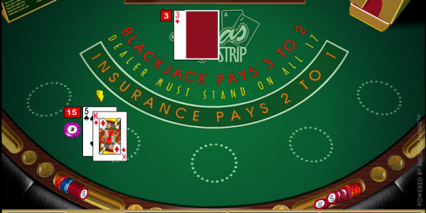 Vegas Strip Blackjack MCPcom Microgaming2