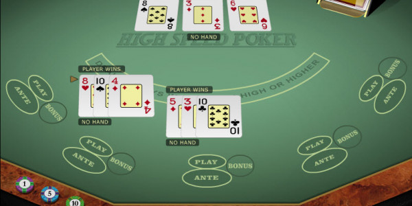High Speed Poker MCPcom Microgaming3
