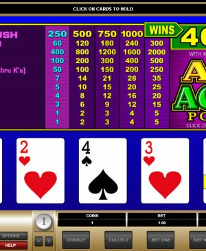 All aces poker MCPcom Microgaming