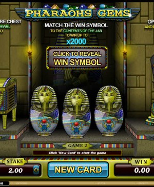 Pharoah's Gems MCPcom Microgaming