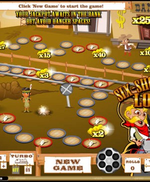 Six-Shooter Looter Gold MCPcom Microgaming