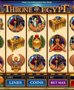 Throne of Egypt MCPcom Microgaming