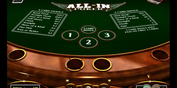 All in Poker MCPcom TheArtofGames