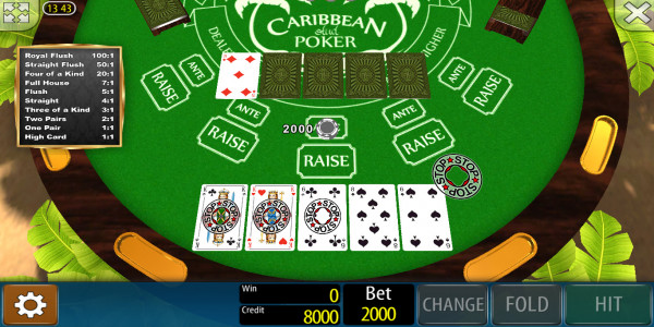 Carribean Stud Poker MCPcom Wazdan2