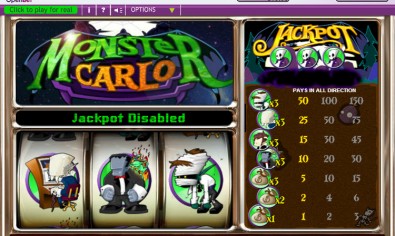 Monster Carlo MCPcom OpenBet