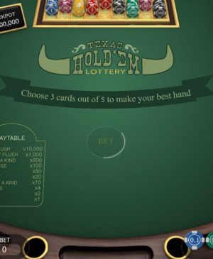 Texas Hold'em Lottery MCPcom PariPlay