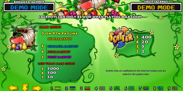 Fruit Bonanza MCPcom Play’n GO pay