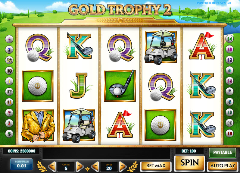 Gold Trophy 2 MCPcom Play'n GO