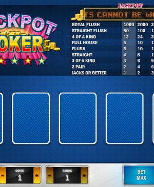 Jackpot Poker MCPcom Play'n GO
