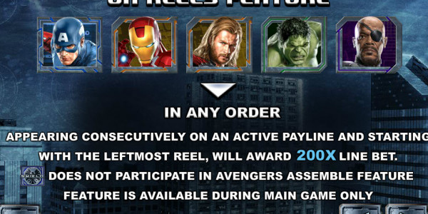 The Avengers MCPcom Playtech pay2