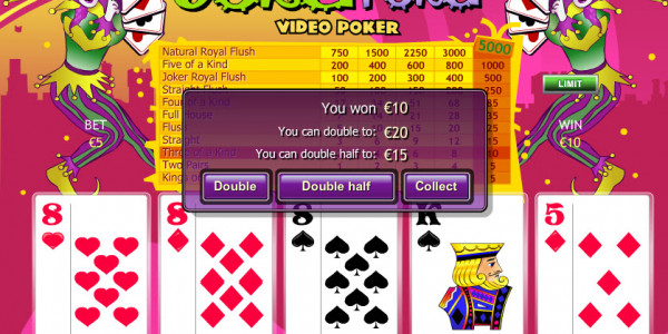 Joker Poker MCPcom Playtech3