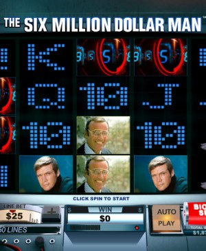 Six Million Dollar Man MCPcom Playtech