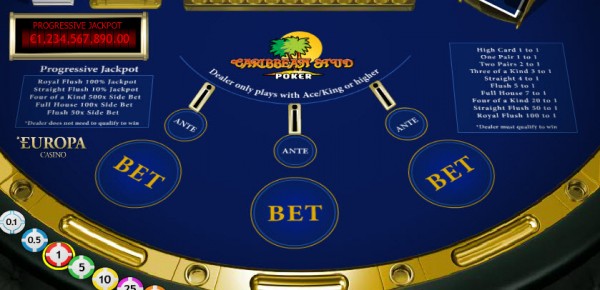 Caribbean Stud Poker MCPcom Playtech