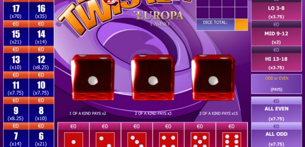 Dice Twister MCPcom Playtech