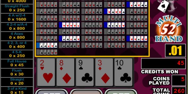 Double Double Jackpot Poker 3 Hands MCPcom RTG3
