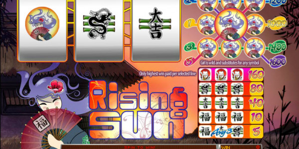 Rising Sun — 3 Reels MCPcom Saucify