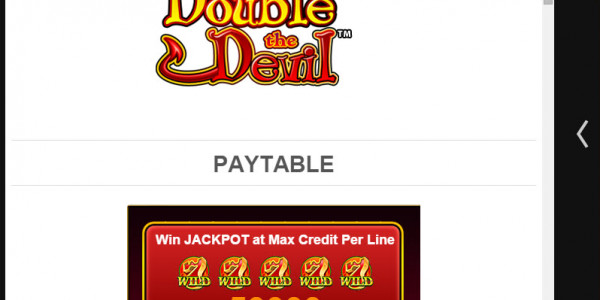 Double The Devil MCPcom Amaya (Chartwell) pay