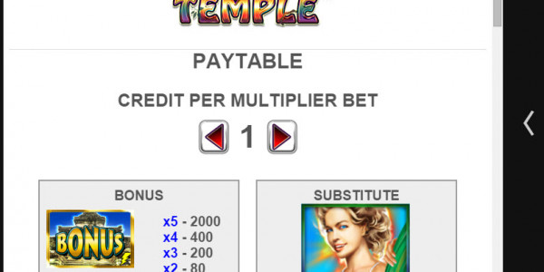 Lost Temple MCPcom Amaya (Chartwell) pay