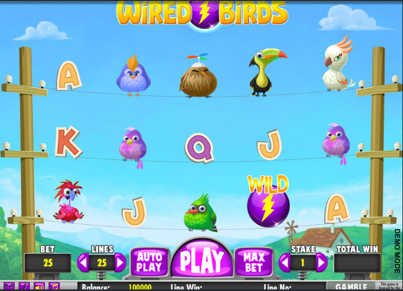 Wired Birds MCPcom Daub Games