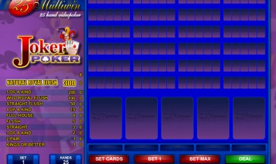 25H Joker Poker MCPcom Espresso Games