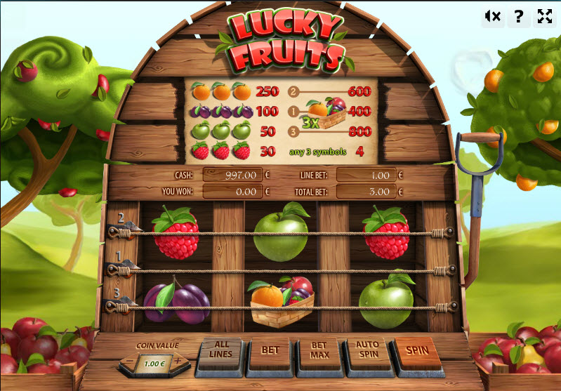 Lucky Fruits MCPcom Gamescale