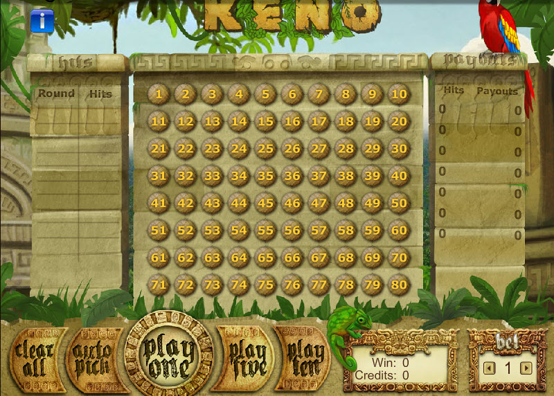 Keno MCPcom Gaming and Gambling