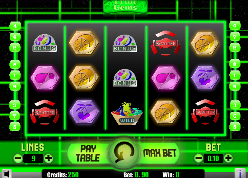 Fruit Gems MCPcom Gaming and Gambling