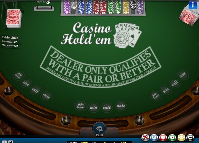 Casino Hold Em MCPcom Gaming and Gambling