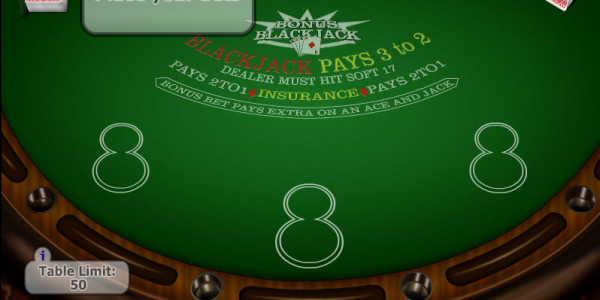 Bonus Blackjack MCPcom Gaming and Gambling