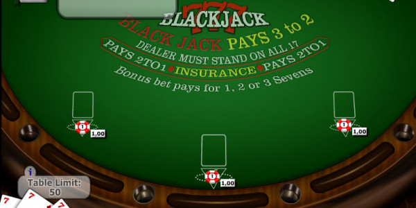 Triple Seven Blackjack MCPcom Gaming and Gambling