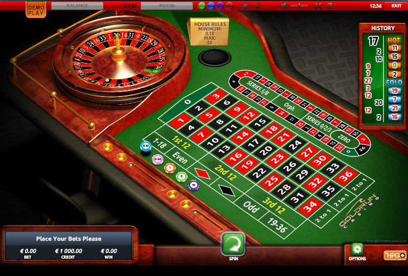 European Roulette Low MCPcom Holland Power Gaming