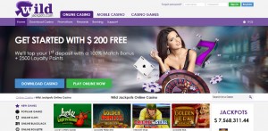 Wild Jackpots Casino MCPcom home