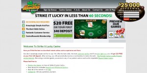 Strike It Lucky Casino MCPcom home