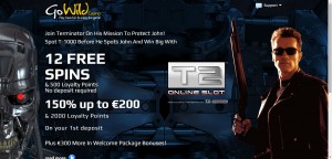 GoWild Casino MCPcom terminator 2 free spins