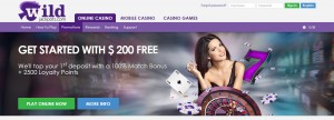 Wild Jackpots Casino MCPcom welcome bonus