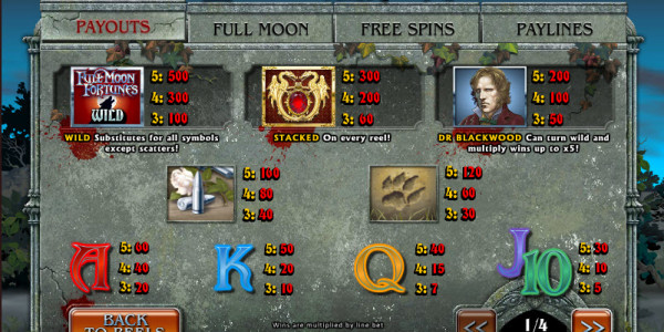 Full Moon Fortunes MCPcom Ash Gaming pay