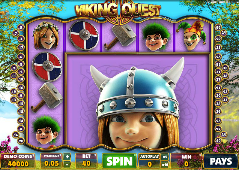 Viking Quest MCPcom Big Time Gaming