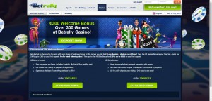 Betrally Casino MCPcom bonus