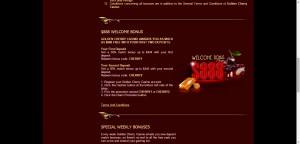 Golden Cherry Casino MCPcom bonus