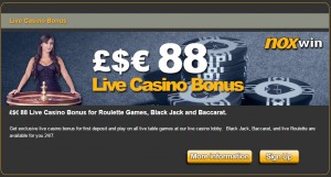 Noxwin Casino MCPcom bonus live