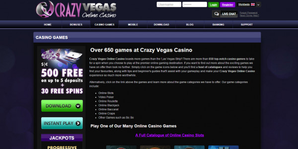 Crazy Vegas Casino MCPcom 2