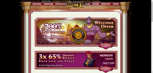 Aladdin’s Gold Casino MCPcom bonus